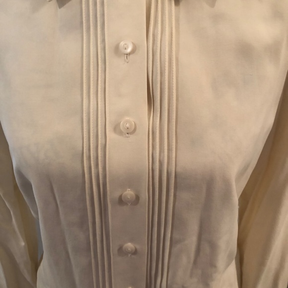 Ralph Lauren Cream Blouse - Picture 3 of 6